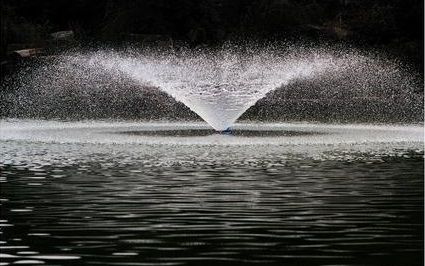 噴泉曝氣 噴泉曝氣